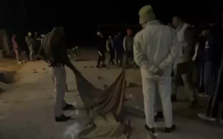 सुबह बीएसएफ कॉन्स्टेबल का फिजिकल टेस्ट पास किया, रात तक घर लौटते हुए मौत: अज्ञात वाहन ने बाइक को मारी टक्कर, दो युवकों ने दम तोड़ा