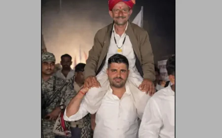 ओरण बचाओ पदयात्रा में गूंजा जनसंकल्प, विधायक रविंद्र सिंह भाटी ने कंधों पर उठाया विरासत का मान