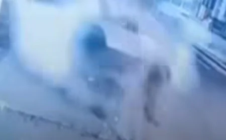 CCTV में कैद हुआ भीषण हादसा  पत्नी को मायके से लेने जा रहे युवक कि हुई मौत...