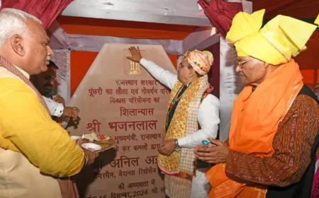 भारत के हेरिटेज मैप पर चमकेगा पूंछरी का लोटा: अनिल अग्रवाल फाउंडेशन की सौ करोड़ की सौगात से गोवर्धन परिक्रमा का होगा कायाकल्प