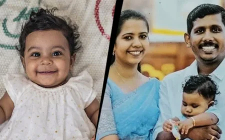 10 महीने की मासूम बच्ची ने पांच लोगों को दिया नया जीवन, केरल ने राजकीय सम्मान के साथ दी अंतिम विदाई