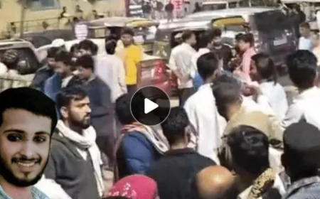 जयपुर में नाबालिग आदिल की क्रूर हत्या: आपसी रंजिश में चाकू से ताबड़तोड़ वार, थाने के बाहर भारी प्रदर्शन और पुलिस का लाठीचार्ज