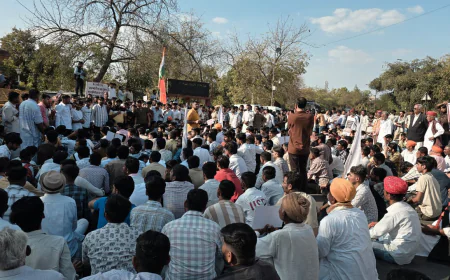 जोधपुर में ओरण और खेजड़ी संरक्षण के लिए जोरदार आंदोलन, जयपुर तक घेराव की चेतावनी...