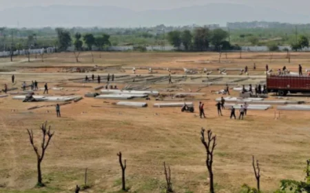 PM मोदी की अजमेर सभा  वाटर प्रूफ डोम और सड़क सुधार, सुरक्षा के कड़े इंतजाम...