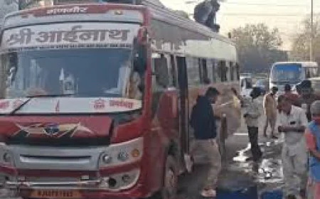 जोधपुर में चक्का जाम का दावा फेल, सड़कों पर दौड़ती रहीं निजी बसें