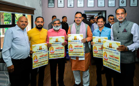 राजस्थान के मुख्यमंत्री भजनलाल शर्मा ने किया दादागुरु इकतीसा पाठ एवं चादर महोत्सव का आधिकारिक पोस्टर विमोचन: एक ऐतिहासिक आध्यात्मिक आयोजन की शुरुआत