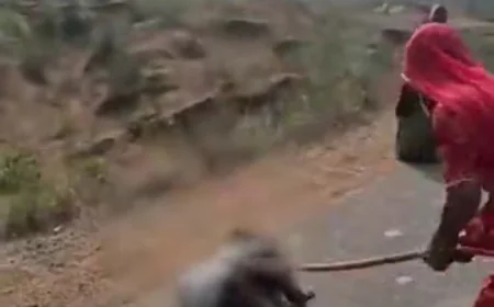 ग्रामीणों ने बच्चा चोर समझकर गोंद बेचने वाली मां-बेटी को लाठियों से पीटा: बुजुर्ग महिला गंभीर रूप से घायल, पुलिस ने दो आरोपियों को हिरासत में लिया