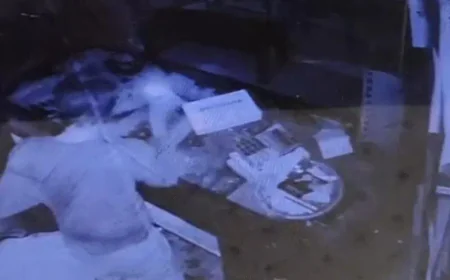 जयपुर के हरमाड़ा इलाके में कॉस्मेटिक दुकान में हुई हैरतअंगेज चोरी: चोर ने दुकान में ही बदले अंडर गारमेंट्स, माचिस की रोशनी में की पूरी वारदात – CCTV में कैद