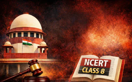 माफी से नहीं मानेगा कोर्ट! 8वीं की किताब पर Supreme Court of India की NCERT को कड़ी फटकार