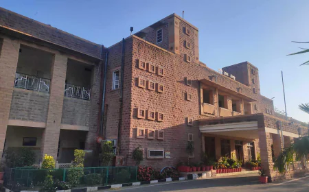 जोधपुर सर्किट हाउस में हथियार लेकर घुसा युवक, पुलिस ने पीछा कर दबोचा...