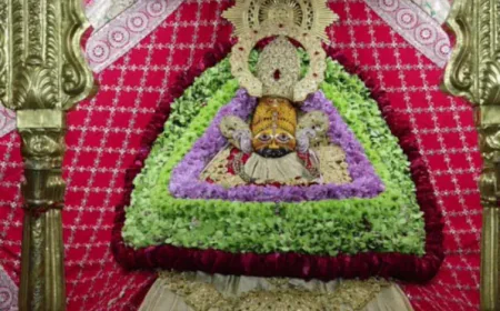 खाटू श्यामजी का भव्य नगर भ्रमण: डेढ़ करोड़ के चांदी रथ पर सवार होकर बाबा ने लुटाया भक्तों पर खजाना