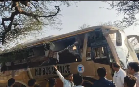 सफर बना आखिरी सफर — भीषण टक्कर में 6 लोगों की मौत 7 घायल MDM अस्पताल में भर्ती...