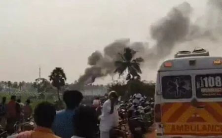 आंध्र प्रदेश के काकीनाडा जिले में पटाखा फैक्ट्री में भीषण विस्फोट: 18 लोगों की मौत, कई घायल; मौत का आंकड़ा बढ़ने की आशंका