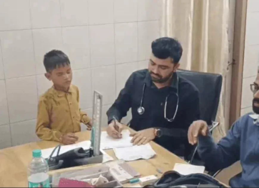 9 साल के मासूम की पलकें फेवीक्विक से चिपक गईं: स्कूल में खेलते वक्त हुआ हादसा, मामला गंभीर – उदयपुर रेफर