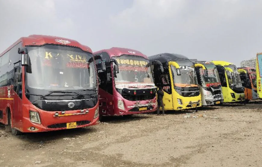 राजस्थान में निजी बसों की चक्काजाम हड़ताल आज रात से 35 हजार बसें बंद 15 लाख यात्रियों पर पड़ेगा असर!