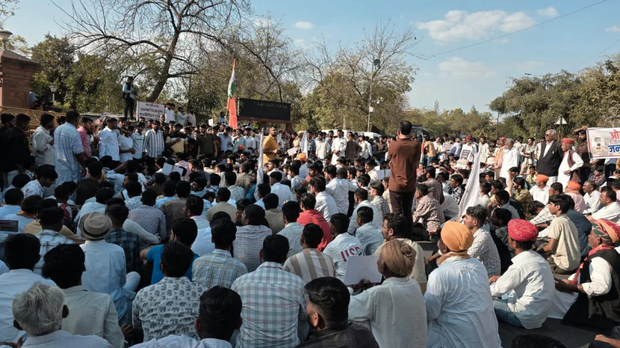 जोधपुर में ओरण और खेजड़ी संरक्षण के लिए जोरदार आंदोलन, जयपुर तक घेराव की चेतावनी...