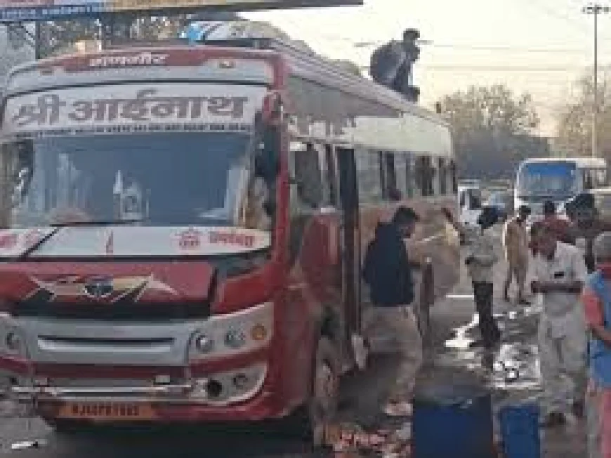 जोधपुर में चक्का जाम का दावा फेल, सड़कों पर दौड़ती रहीं निजी बसें