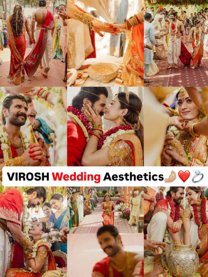 साउथ स्टार विजय देवरकोंडा और रश्मिका मंदाना की शादी: ‘Virosh Wedding’ का भव्य जश्न