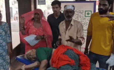 अजमेर में जमीनी विवाद ने लिया हिंसक रूप: एक परिवार के 6 सदस्य घायल, लाठी-कुल्हाड़ी से हमला; शादी से पहले लाखों की नकदी-गहने भी लूटे गए