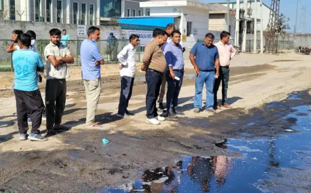 बहरोड़ के केशवाना औद्योगिक क्षेत्र में एरोमेटिक अलाइड केमिकल फैक्ट्री में भीषण आग: टैंकर से केमिकल उतारते समय धमाका, 8 दमकल गाड़ियों ने पाया काबू