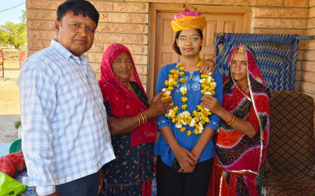 मजदूरी से बेटी के सपनों को पंख लगाए: भोपालगढ़ की अनीता देवड़ा बनीं IAS अधिकारी