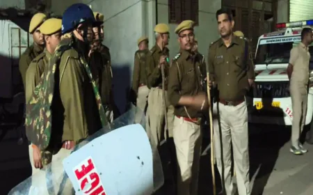 टोंक में दो समुदायों के बीच पथराव: अफवाह फैलने के बाद हुई झड़प, 7 लोग गिरफ्तार, इलाके में तनाव का माहौल