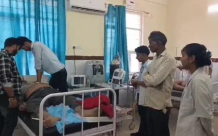 प्रतापगढ़ में दर्दनाक हादसा: खेत में ट्रॉली से खाद बिखेरते समय हाईटेंशन लाइन से करंट लगने से पिता-पुत्र की मौत, डेढ़ साल पहले हुई थी बेटे की शादी, तीन महीने पहले बेटी का जन्म