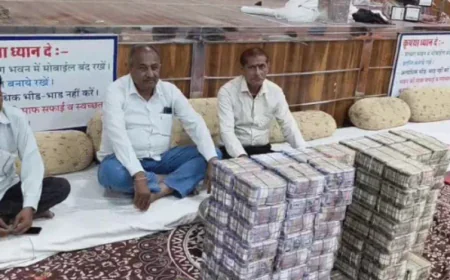 श्री सांवलिया सेठ मंदिर में भक्तों की आस्था का सैलाब: डेढ़ महीने में 46.58 करोड़ का चढ़ावा, 3 किलो सोना और 152 किलो चांदी भेंट