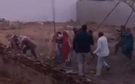 झुंझुनूं के खांदवा गांव में प्लॉट विवाद में खूनी संघर्ष: लाठी-डंडों से जमकर मारपीट, दोनों पक्षों के 5 लोग घायल, 2013 से चल रहा है मामला