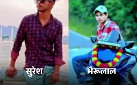 उदयपुर के सैलाना गांव में खूनी हत्याकांड: तलवारों से दो दोस्तों की हत्या, बचाव में आए दुकानदार को भी किया घायल; गांव में तनाव, भारी पुलिस बल तैनात