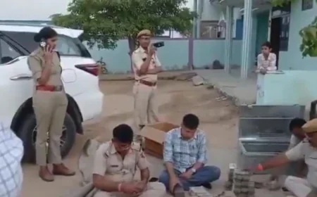खैरथल-तिजारा पुलिस की बड़ी कार्रवाई: फॉर्च्यूनर से बरामद हुए डेढ़ करोड़ रुपये कैश, दिल्ली निवासी आरोपी हिरासत में