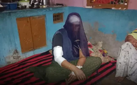 साहस की मिसाल: भीलवाड़ा में लेपर्ड के हमले से 3 मिनट तक भिड़ी महिला, दांतली से की बहादुरी से लड़ाई, जान बचाई