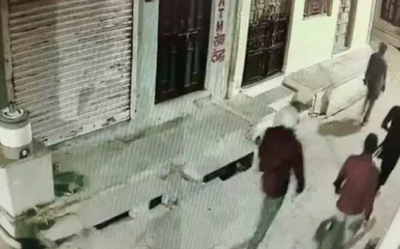 थाने से महज 150 मीटर दूर ज्वेलरी शॉप में 1.80 करोड़ की बड़ी चोरी: 6-7 नकाबपोश बदमाशों ने 2-3 घंटे रेकी की, 100 किलो चांदी और 200 ग्राम सोना कट्टों में भरकर उड़ा लिया