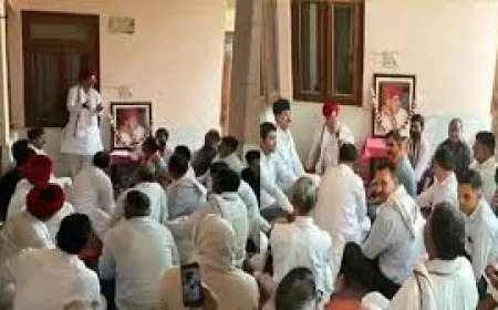 हिंडौन सिटी में गुर्जर समाज की अहम बैठक, मांगें नहीं मानी तो 23 मई को बड़े आंदोलन का ऐलान संभव