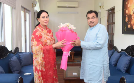 राजस्थान की उपमुख्यमंत्री दिया कुमारी ने नई दिल्ली में केंद्रीय मंत्रियों और वरिष्ठ नेताओं से की अहम मुलाकातें, प्रदेश के विकास को मिलेगी नई गति