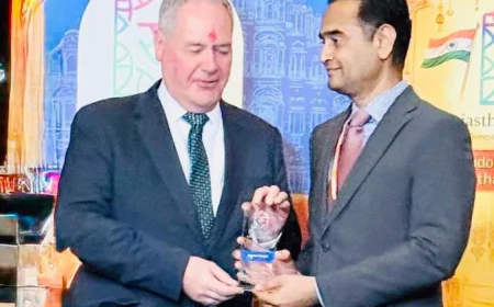 राजस्थान के कोहिनूर: लंदन के प्रसिद्ध उद्योगपति श्री सुखदेव जांगिड़ को ब्रिटिश पार्लियामेंट में मिला सम्मान