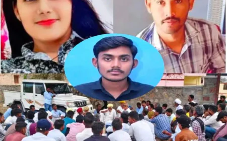 बाड़मेर में सनसनीखेज हत्या: पत्नी ने प्रेमी (सरकारी टीचर) के साथ मिलकर पति का गला दबाकर किया मर्डर, 24 घंटे में पुलिस ने खोला राज