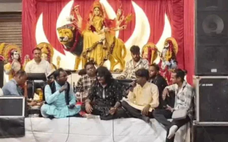 अजमेर में माता के जागरण में कव्वाली गाने पर विवाद: भजन गायक जॉन अजमेरी को मंच छोड़कर जाना पड़ा, हिंदू संगठनों ने किया कड़ा विरोध