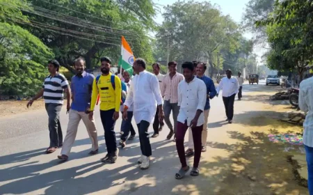 कमर की चोट ने क्रिकेटर बनने का सपना तोड़ा, लेकिन योग ने दिया नया जीवन: 20 हजार किमी पैदल यात्रा कर योग जागरूकता फैला रहे कृष्णा नायक, नक्सलियों ने किडनैप किया तो सच्चाई जानकर खाना खिलाया और पैसे दिए