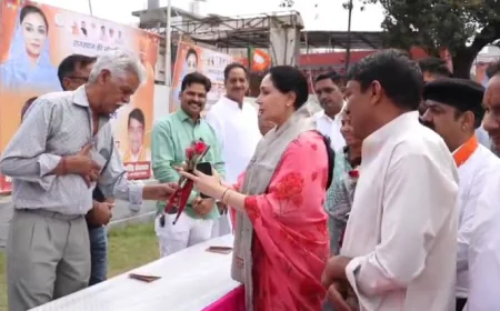 जनसंवाद और विकास को नई दिशा: उपमुख्यमंत्री दिया कुमारी ने वार्ड 18-15 में रखी विकास कार्यों की नींव