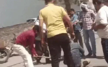 कोटा के नया खेड़ा में हिंसक झड़प: शंकर ढाबे पर बाइक सवार बदमाशों ने की तोड़फोड़, लाठी-डंडों से हमला, 5 से ज्यादा घायल; ढाबा मालिक ने लगाया लूट का आरोप, VIDEO वायरल