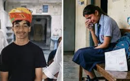 RBSE 10वीं रिजल्ट: 94.23% पास, भीलवाड़ा से आई दो तस्वीरें—एक ने बढ़ाया हौसला, दूसरी ने झकझोरा