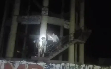 नीमकाथाना में हाई-वोल्टेज ड्रामा: बच्ची को वापस दिलाने की मांग पर पानी की टंकी पर चढ़ी महिला, 2 घंटे बाद उतरी नीचे