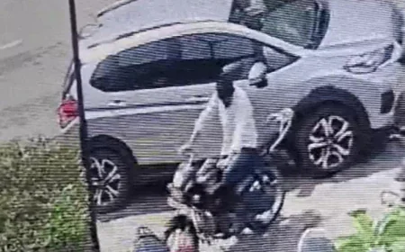 अलवर में 1 मिनट में बाइक चोरी: CCTV में कैद वारदात, डुप्लीकेट चाबी से ले गया बदमाश