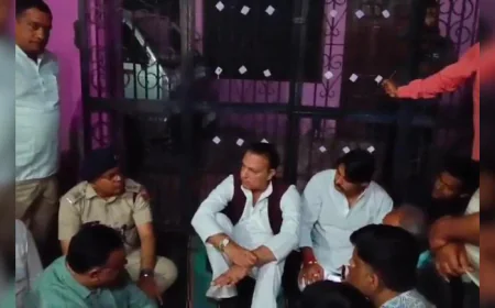 नदबई में ज्वेलर की बेरहमी से हत्या: घर से महज 100 मीटर पहले गले में गोली मारकर लूटा सोने-चांदी का बैग, बदमाशों ने पहले से की थी रेकी