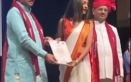 हरिदेव जोशी पत्रकारिता यूनिवर्सिटी के दीक्षांत समारोह में क्यों हुआ बवाल? सारा इस्माइल ने खुद बताई वजह!