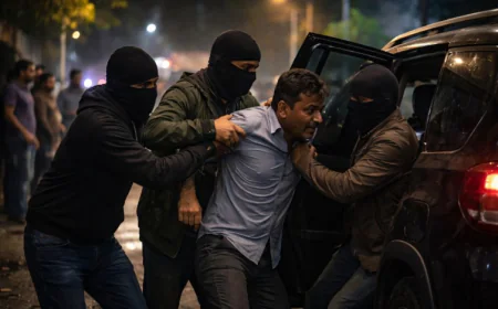 अजमेर में NRI के अपहरण की कोशिश: रिवॉल्वर लेकर घर में घुसे बदमाश, परिवार के वीडियो बनाने पर भाग खड़े हुए