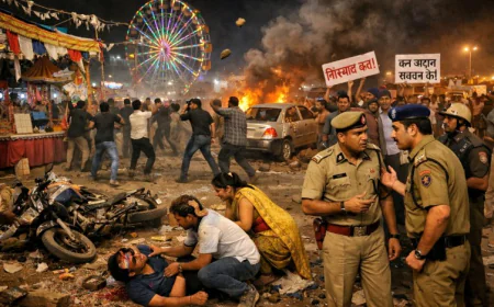 जोधपुर में महिलाओं को टक्कर मारी, फिर पत्थरबाजी: मदद करने वालों से ही भिड़े आरोपी, हंगामे से गुस्साए लोगों ने की नारेबाजी