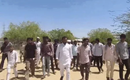 बाड़मेर में धार्मिक स्थल और कच्चे मकानों में तोड़फोड़, देर रात JCB से किया गया नुकसान; दो ट्रैक्टर जब्त, आरोपी फरार