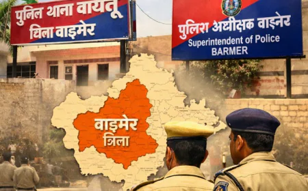 पुलिस प्रशासन में बड़ा बदलाव: बायतू थाना और वृत कार्यालय अब बाड़मेर जिले के अधीन